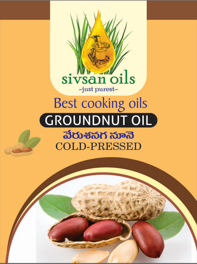 Groundnut Oil - Cold Pressed - Hydraulic Press - Premium Quality